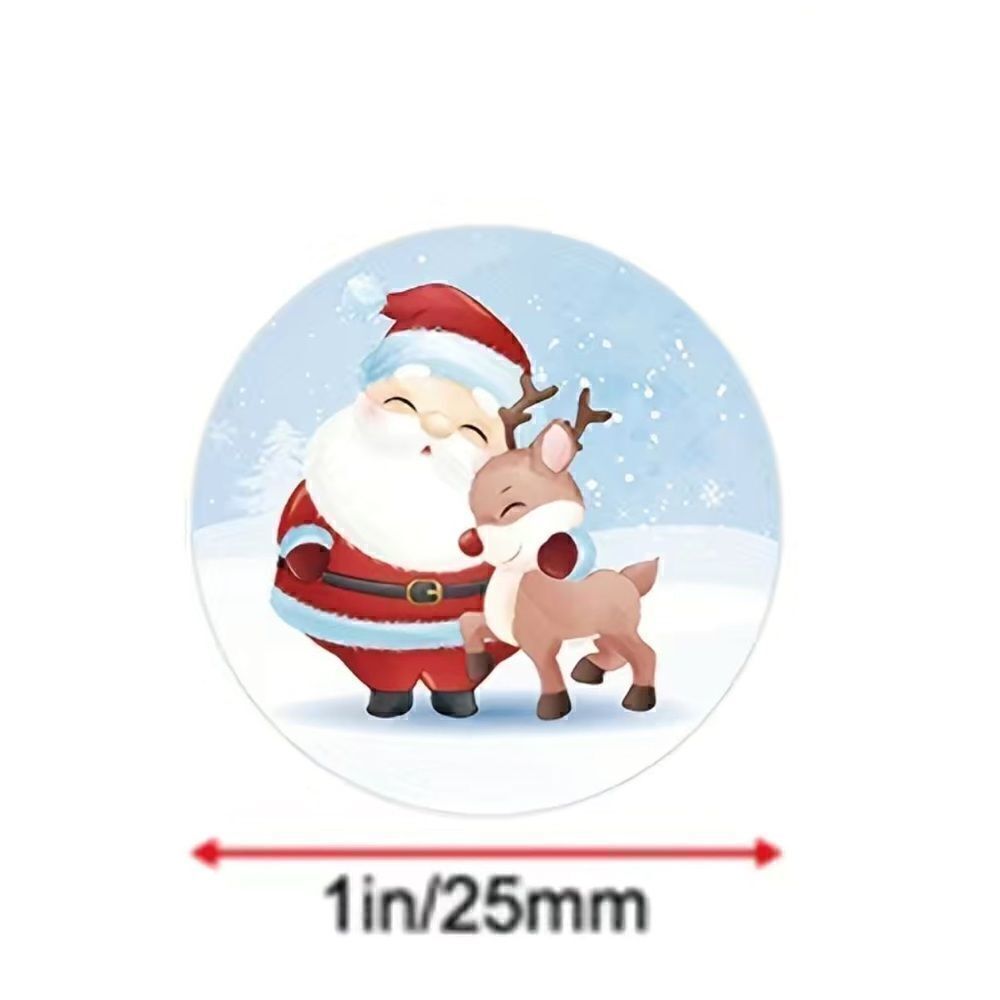 500 piece Christmas sticker labels - Picture 4 of 4